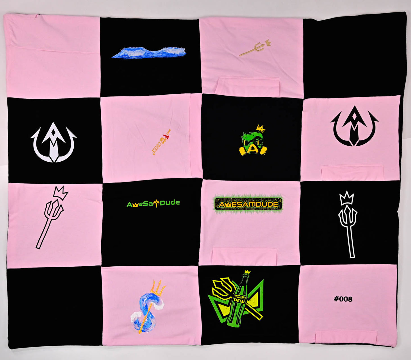 Awesamdude Spring Colored Serialized Handcrafted Quilts