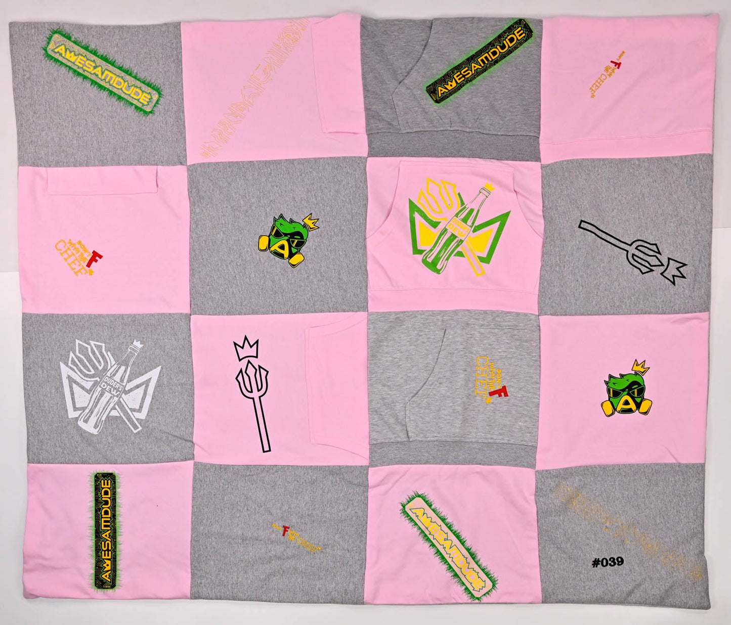 Awesamdude Spring Colored Serialized Handcrafted Quilts