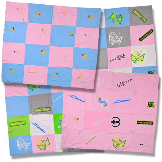 Awesamdude Spring Colored Serialized Handcrafted Quilts