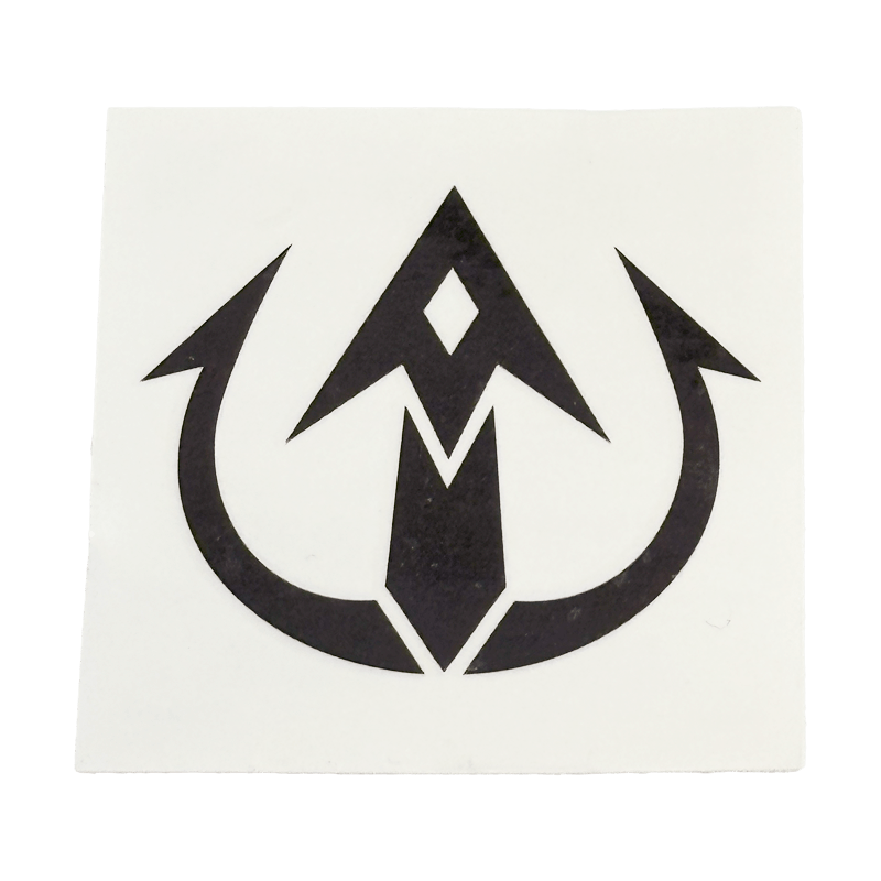 awesamdude Trident Temporary Tattoo