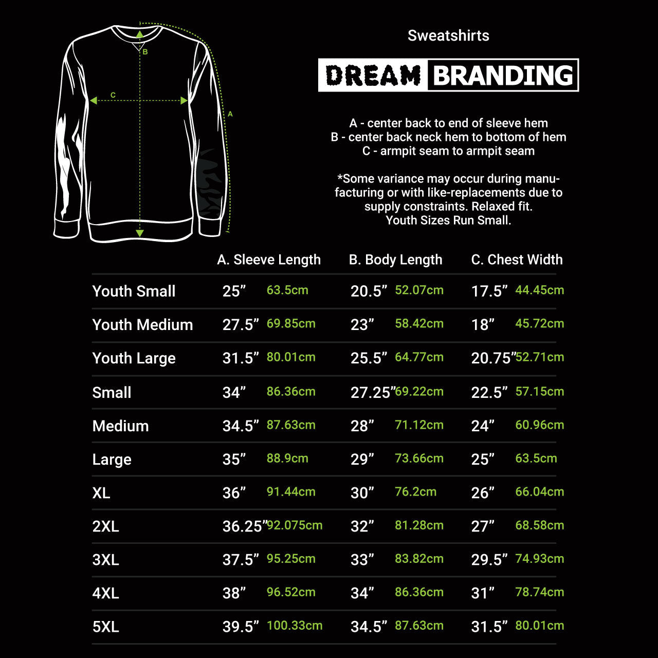 awesamdude King Trident Embroidered Crewneck Sweatshirt