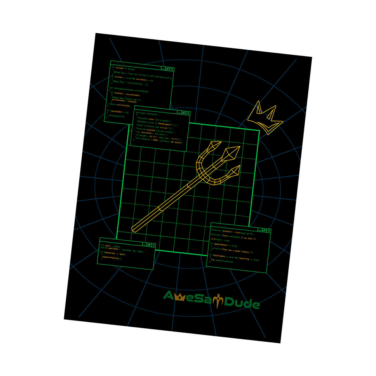 awesamdude Computer Programming Poster