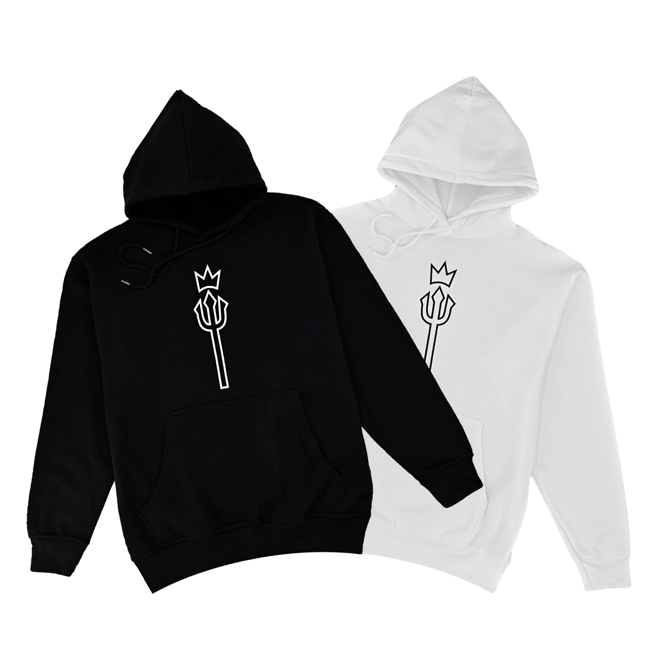 awesamdude King Trident Pullover Hoodie