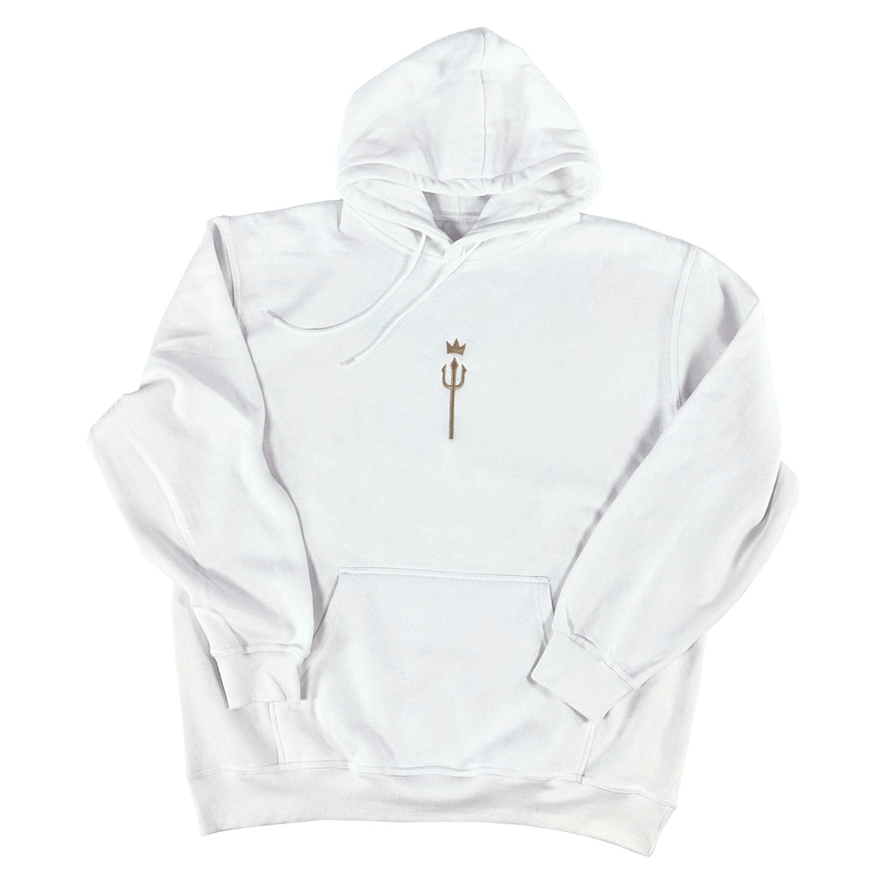 awesamdude Embroidered King Trident Pullover Hoodie awesamdude.shop